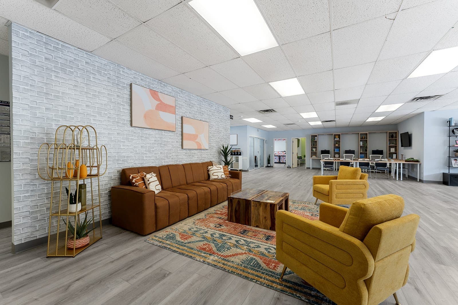 Interior of a Quadrant Health Group treatment center